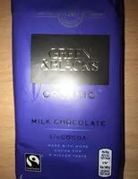 Mängden socker i Organic Milk Chocolate