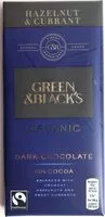 Mängden socker i Dark Chocolate Hazelnut & Currant