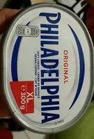 Mängden socker i Philadelphia original XL