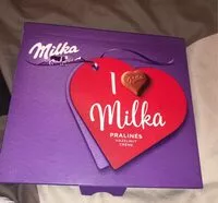 Mängden socker i Milka pralinés