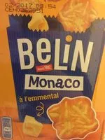 Mängden socker i Belin Monaco Biscuits apéritif à l'emmental 105 g