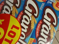 Mängden socker i Biscuits chocolat lait Granola