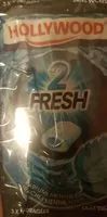 Mängden socker i Chewing-gum 2fresh menthe fraîche-menthe forte sans sucres