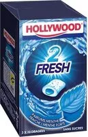 Mängden socker i Hwd 2fresh menthe forte oe
