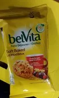 Mängden socker i Belvita Soft Baked Rode Vruchten