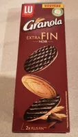 Mängden socker i Granola Extra Fin Noir