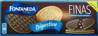 Mängden socker i Digestive finas chocolate negro