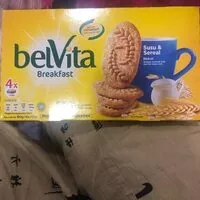 Mängden socker i Belvita  Breakfast