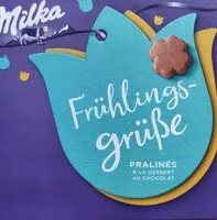 Mängden socker i Milka pralines