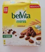 Mängden socker i Belvita minis chocolat