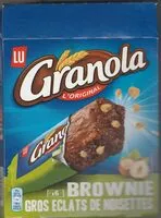 Mängden socker i Granola bownie gros éclats de noisettes X6