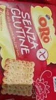 Mängden socker i Oro Saiwa senza glutine