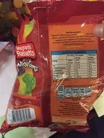 Mängden socker i Maynards bassetts wine gums candy