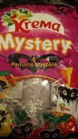 Mängden socker i Bonbons Mystery 4 parfums mystères Kréma