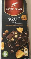 Mängden socker i Brut puur sinaappel & amandelen