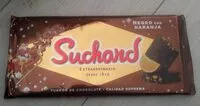 Mängden socker i Turrón de Chocolate Negro Con Naranja Suchard