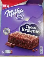 Mängden socker i Choco Brownie x6 Milka
