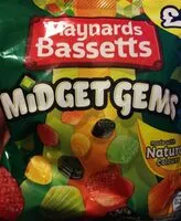 Mängden socker i midget gems