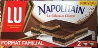 Mängden socker i Napolitain. Le gâteau choco