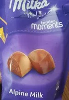 Mängden socker i Milka tender Moments