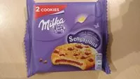 Mängden socker i 2 Cookies Sensations Coeur Choco