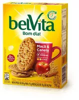 Mängden socker i Biscoito Integral Maçã Canela Belvita Caixa 75g 3 Unidades
