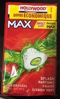 Mängden socker i Hollywood max fraise citron vert