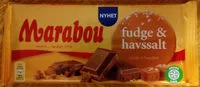 Mängden socker i Marabou Fudge & havssalt