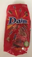 Mängden socker i Daim Minis