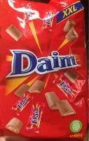 Mängden socker i Daim XXL