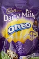 Mängden socker i Dairy milk Oreo miniature eggs