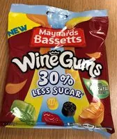 Mängden socker i Wine Gums 30% Less Sugar