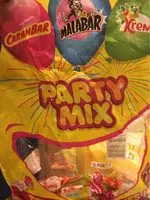 Mängden socker i Party mix Carambar Krema Malabar