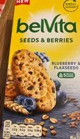 Mängden socker i Belvita seed & berries