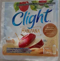 Mängden socker i Polvo para preparar bebida Clight sabor a manzana