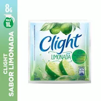 Mängden socker i Refresco Em Pó Limonada Zero Açúcar Clight Pacote 8g