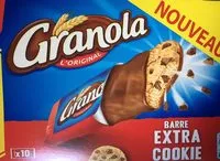 Mängden socker i Granola Barre Extra Cookie