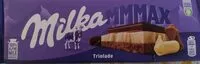 Mängden socker i Milka triolade max