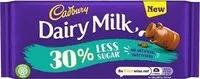 Mängden socker i Dairy Milk 30% Less Sugar Chocolate Bar