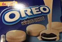 Mängden socker i Oreo Biscuits cacaotés enrobés chocolat blanc les 2 boites de