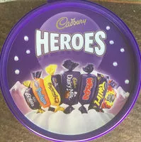 Mängden socker i Cadbury Heroes Chocolate Tub, 660 G