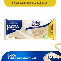 Mängden socker i Chocolate Branco Lacta Laka Pacote 165g Tamanho Família