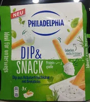 Mängden socker i Philadelphia Dip & Snack