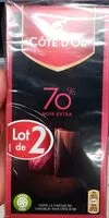 Mängden socker i Chocolat noir extra 70%