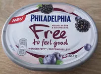 Mängden socker i Philadelphia fruits rouges