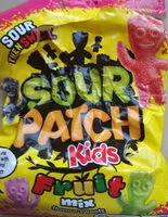 Socker och näringsämnen i Sour patch kids