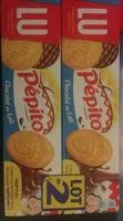 Mängden socker i Pépito Biscuits aux chocolat au lait