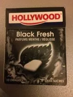 Mängden socker i Hollywood Black Fresh parfum menthe réglisse