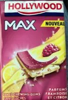 Mängden socker i Max framboise et citron