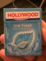 Mängden socker i Hollywood chewing-gum